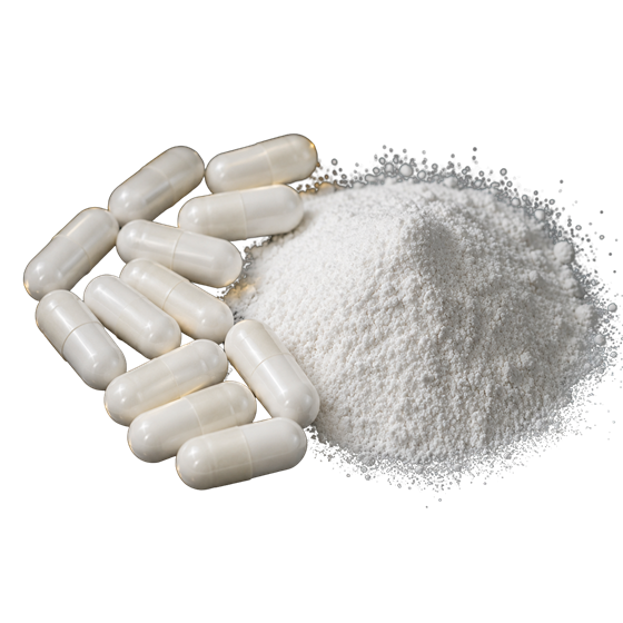 L-Carnitine capsules and powder